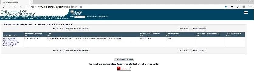 重磅！國際頂級期刊《胸外科年鑒》接受我院心臟外科首創(chuàng)技術
