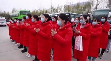 再出發(fā)！核酸檢測(cè)隊(duì)支援未央