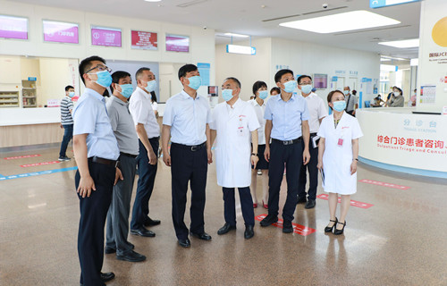 陜西省退役軍人事務(wù)廳黨組副書記、廳長高濤一行蒞臨我院調(diào)研