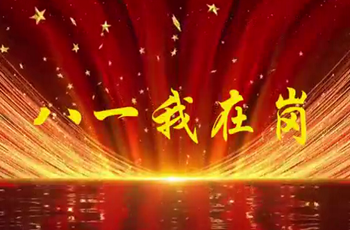 致敬建軍95周年！八一我在崗！