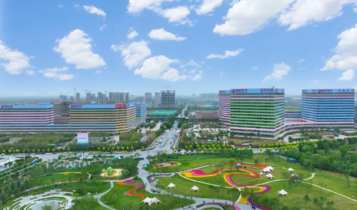 “高空”視角看“西安國際醫(yī)學(xué)中心醫(yī)院”！